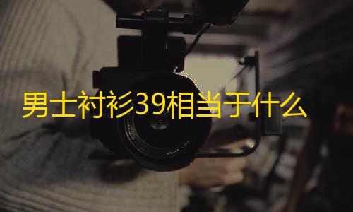 DY直装6.2免卡密男士衬衫39相当于什么尺码